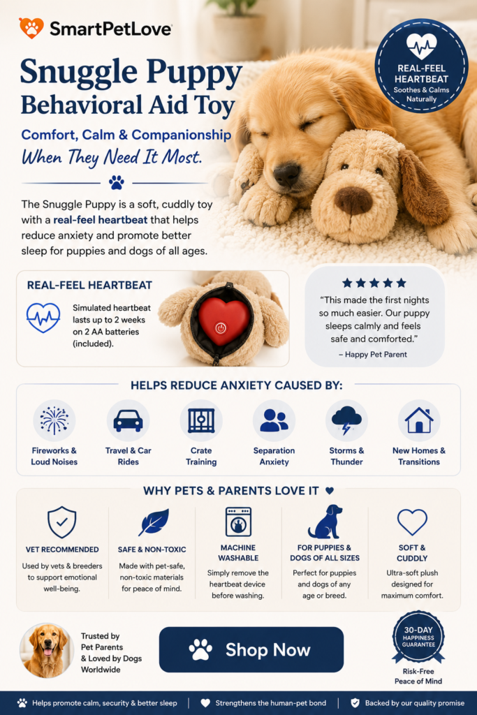 SmartPetLove Snuggle Puppy Behavioral Aid Toy