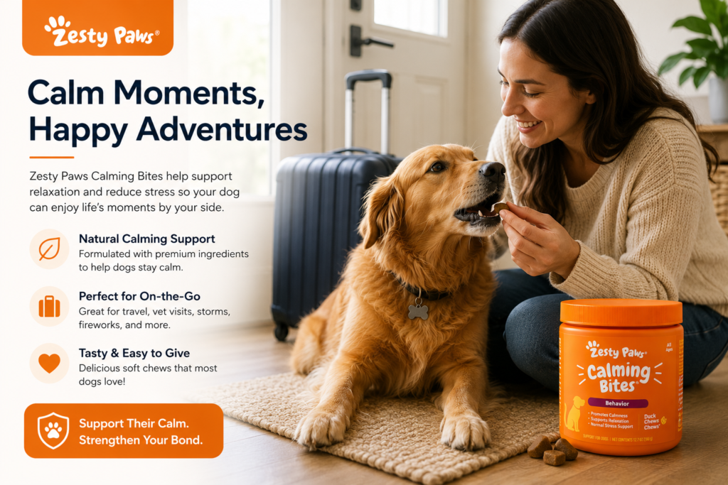 Zesty Paws Calming Bites