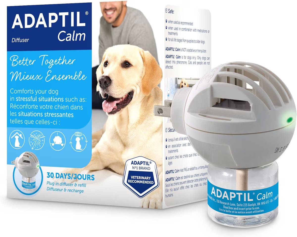 ADAPTIL Calm Home Diffuser 30-day starter kit with diffuser and refill vial