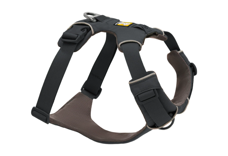 Ruffwear Front Range harness in Basalt Gray, right-side product view