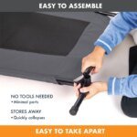 K&H Original Pet Cot tool-free frame assembly detail