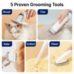 Neakasa P2 Pro 5-in-1 Pet Grooming Vacuum Kit