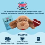 Snuggle Puppy heartbeat toy feature and comfort illustration