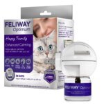 FELIWAY Optimum diffuser starter kit with box, diffuser and 48 milliliter refill