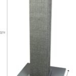 SmartCat Ultimate scratching post exact height and base dimensions