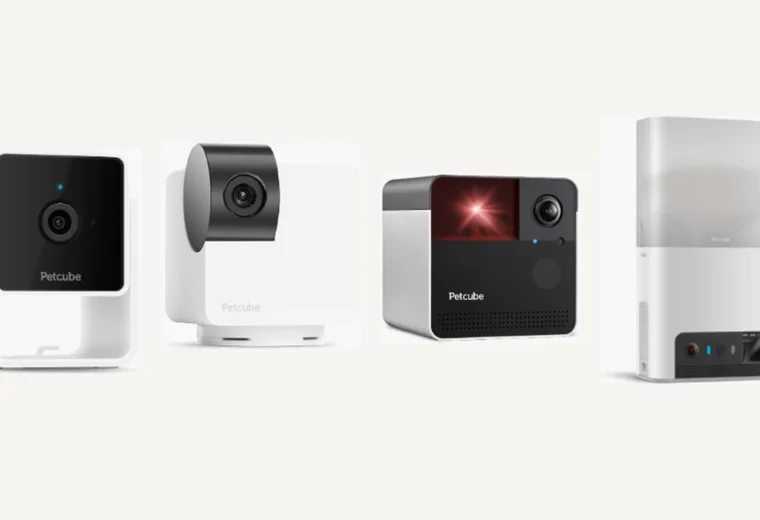 Petcube Cam, Cam 360, Play 2 and Bites 2 Lite comparison image